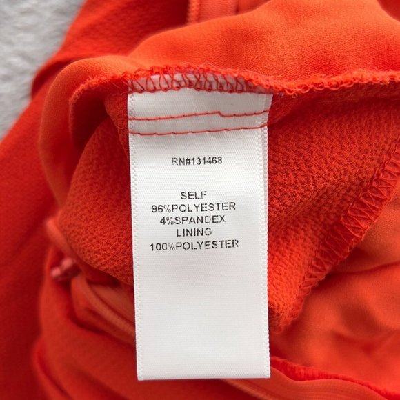 VICI Women Strapless Pocketed Wide Leg Jumpsuit Size Small Orange 2 - 0080 - Picture 4 of 10